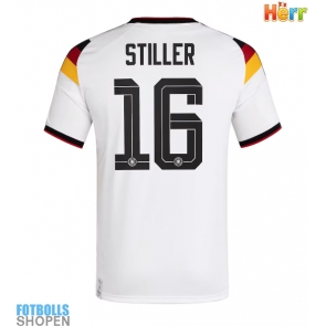 Billiga Tyskland Angelo Stiller #16 Hemmatröja VM 2026 Kortärmad